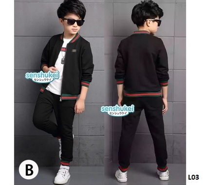 setelan 3in1 jaket anak cowok